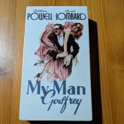 My Man Godfrey (Clam Shell Case VHS, Video Film Classics) William Powell Lombard