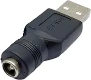 Type-C USB Barrel Converter - Wide Range of Usage USB C to DC Adapter, Male USB to Female DC Jack | Portable Charging Cable for Router, Speaker, Hub, Lamp, Camera Device, Travel Plug Connector