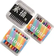 3 Box Set of Miniature Decorative Crayons Sketch Pencils for Micro-Landscape for Boys and Girls' Art and Play