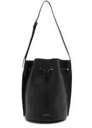 Mansur Gavriel Champagne Leather Bucket bag - Black ONE SIZE