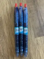 Pilot BEGREEN B2P( BOTTLE 2 PEN )Rollerball 0.7mm Gel Pens, RED (PKT 3)BRAND NEW