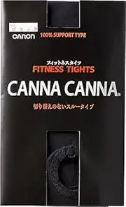 [BrandName] [Torenka] Canna Canna fitness tights Torenka Allowed for dance CANNA CANNA CARON black M ~ L