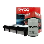 Ryco Oil Air Filter for Mitsubishi Triton ML 4cyl 3.2L 4M41T 06/2006-06/2009