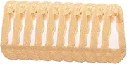 HAPINARY 10 Pack Women's Short Socks Summer Lightweight Seamless Cotton Low Cut Match Summer Shoes
