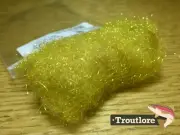 GOLDEN BROWN HARE'E ICE DUB by HARELINE DUBBIN - NEW FLY TYING HARE'S DUBBING