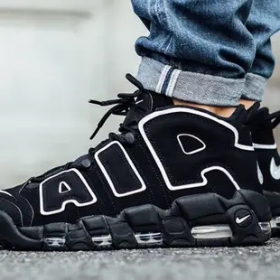 【我塑我形】NIKE Air More Uptempo 大AIR 黑白 厚底 增高 GD 414962-002