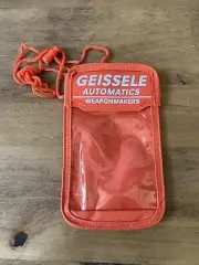 Geissele Automatics Orange Color Credential/Badge Holder Shot Show 2024