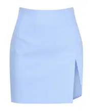 skirt with side slit 38 Blue