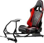 Racing Simulator Cockpit Adjustable Gaming Chair for PC and Console Setup