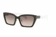 BRAND NEW PRADA SPR14X 03C-3D0 BROWN/BEIGE GRADIENT AUTHENTIC SUNGLASSES 56