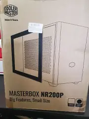Cooler Master MASTERBOX NR200P Black Mini-ITX Computer Case with Tempered Glass