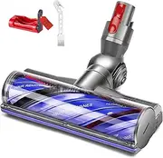 Upgrade Anti-Tangle Vacuum Head Replacement for Dyson V7 V8 V11 V10 Cyclone V15 Animal Cordless Vacuum Cleaner Quick Release Motor-Head Roller Brush for Dyson Vacuum Attachments Parts