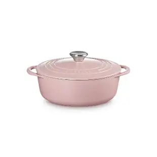 【Le Creuset】BIS琺瑯鑄鐵鍋圓鍋 22cm 薰衣草/藍色迷霧/棉花白/櫻桃紅(2.6L淺鍋 共八色選一)