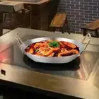 Stainless Steel Wok Cooking Pot Stir Fry Pan