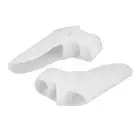2 Pairs Gel Toe Separator For Bunion Hallux Valgus Hammer Toes Anti Skid Bre XXL