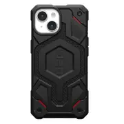 Monarch Pro Kevlar MagSafe Apple iPhone 15 (6.1") Case - Kevlar Black (114219113940), 25ft. Drop Protection (7.6M),5 Layers Protection 114219113940
