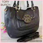 TORY BURCH 肩背包 兩用 AMANDA 皮革 黑色 MERCARI 日本直送 二手