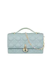 My Dior Mini Bag Two-Tone Celestial Blue and Pastel Mint