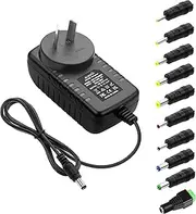 ALITOVE 24V 1A Power Supply Adapter DC 24 Volt 24W 1000mA 800mA 650mA 500A Power Converter Transformer with 5.5x2.5 5.5x2.1 5.5x3.0 5.5x1.7 4.8x1.7 4.0x1.7 3.5x1.35 3.0x1.1 2.5x0.7 6.3x3.0 10 Tips