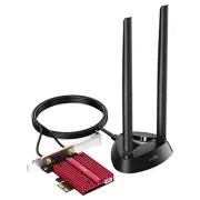 Cudy New AX5400 WiFi 6E PCIe Card, Bluetooth 5.2 PCIe Adapte