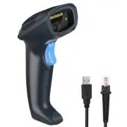 QR Code Scanner 2D Hand Scanner 1D USB Handheld Barcode Scanner PDF417 Data M...