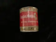 Captain Morgan Rum Metal Tin Can Official NFL Football 6oz Cup Cocktail Logo NEW