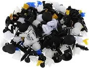 Daseeme Car Body Plastic Push Pin Rivet Fasteners Trim Moulding Clip Assortments Kit