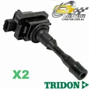 TRIDON IGNITION COIL x2 FOR Daihatsu Applause A101 09/97-05/00, 4, 1.6L HDE (for: Daihatsu)