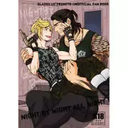 *NEW* Final Fantasy XV 15 YAOI Doujinshi Gladiolus x Prompto NIGHT BY NIGHT ALL