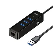 5 - Port Type - C - Powered Multifunctional Docking Station (with Gigabit Ethernet Port and 3 USB3.0 Ports)