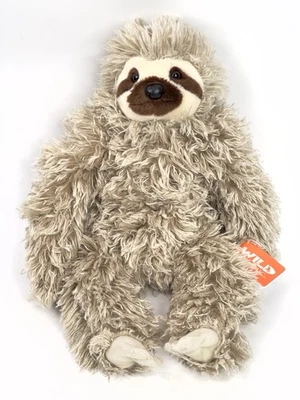 Wild Republic 17” Three Toed Sloth Plush Stuffed Animal Toy Furry Shaggy W Tag