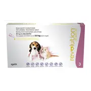 Revolution Puppies & Kittens Mauve 3'S (3X15Mg)