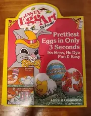 Vintage Sun Hill Insta Egg Art Easter Floral & Geometric Decorative Labels NOS