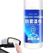 Anti Fog Car Glass Wipes - 40 Sheets Eyeglass Cleaning Tissues - Camera Eyeglass Cleaning Wet Tissues For Home Window