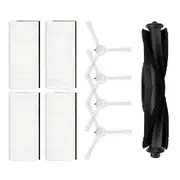 Main Brush Filter Side Brush Kit Fit For R1 / R1a / R1 Pro / S1 Robot Vacuum Cleaner Parts