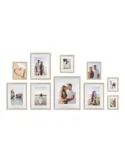 [Profile Australia] Australian Made Gallery Wall Set F (10 Frames) in Polar Birch