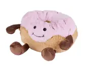 Warmies Pink Donut Plush Heat & Cool Pack Microwavable Soft Toy