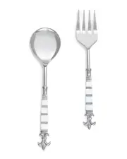 Tiramisu Pearlescent Salad Server Set