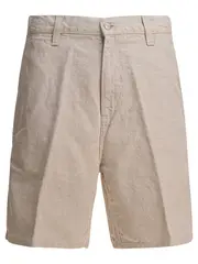 [Carhartt Wip] Carhartt Wip-Walter Single Knee Shorts Beige-Uomo L