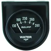 Autometer Water Temperature Gauge - 130- 280 F, 2 1/16 Inch, Short Sweep, AU2361