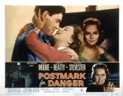 Postmark For Danger Lobby Card Robert Beatty Terry Moore 1955 Old Movie Photo