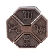 New Puzzle Alloy Box Lock Brain Teaser IQ Test Toys Adults Children Kids Gifts