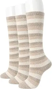 tyakuatusyugi(チャクアツシュギ) Chakuatsugi Women's Compression High Socks, Fluffy Compression HS