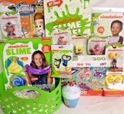 NEW NICKELODEON SLIME TOY LOT GIFT BASKET FIGURES EASTER BIRTHDAY SLIME PLAY SET