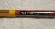 Chalk Ink Wet Wipe Markers, 6mm Smiley Face Yellow - New - Still Sealed