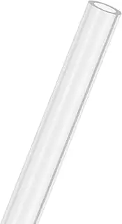 uxcell 1-Pack Clear Rigid Acrylic Pipe, 12mm[0.47"] ID x 18mm[0.71"] OD Plastic Round Tube for Water Cooling System/Lamps/Fountains/Aquariums/Display Stand, Acrylic Tubing [305mm/12IN]