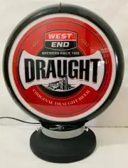 NEW Petrol Bowser Globe and Base West End Illuminated sign