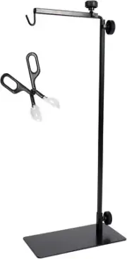 Animal Reptile Lamp Stand Adjustable Light and Fixture S7 360 with Feeding Tongs