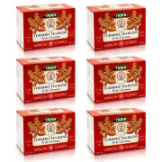 Tadin Turmeric Herbal Tea Blend. Immune System Boost. 24 Bags. 0.84oz. Pack of 6