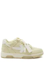 Off-white Out Of Office Leather Sneakers - 38 (IT38 / UK5), off White Trainers, Print - 38 (IT38 / UK5) 38 (IT38 / UK5)